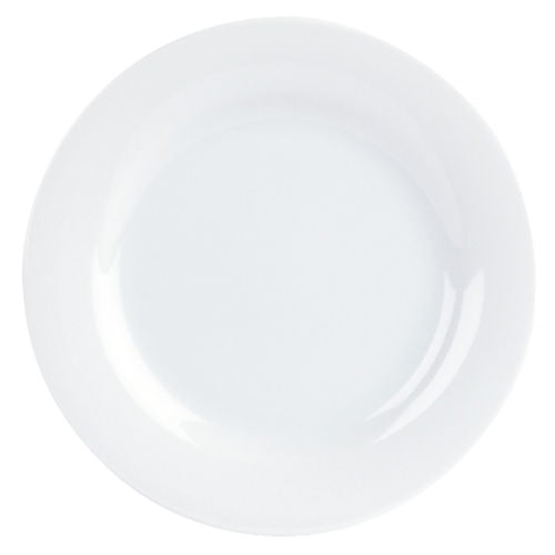 Porcelite Banquet Wide Rim Plate 