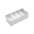 Condiment Holder - Stainless Steel - 4 Compartment