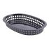 Black Oval Chicago Platter Baskets 26.5 x 18 x 4cm - Pack of 36