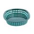 Forest Green Oval Chicago Platter Baskets 26.5 x 18 x 4cm - Pack of 36