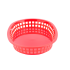 Red Chicago Platter Baskets 26.5 x 18 x 4cm - Pack of 36