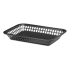 Black Grande Rectangular Basket 27 x 18.5 x 3.5cm - Pack of 36