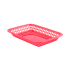 Red Grande Rectangular Basket 27 x 18.5 x 3.5cm - Pack of 36