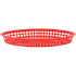 Red Oval Texas Platter Basket 32 x 24 x 4cm - Pack of 36