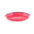 Red Oval Texas Platter Basket 32 x 24 x 4cm - Pack of 36