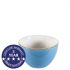 Churchill Stonecast Cornflower Blue Sugar Bowl 8oz / 22.7cl - Pack of 12