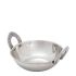 Heavy Stainless Steel Hammered Double Wall 13.5cm Kadai No.1