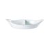 Divided Oval Eared Dish 28cm/11″ pack of 4