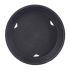 Black Round Dinner Platter 9