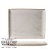 Steelite Craft White Rectangle Two Plate 13.5x10.625