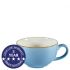 Churchill Stonecast Cornflower Blue Cappuccino Cup 8oz / 22.7cl pack of 12