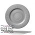 Steelite Willow Mist Gourmet Plate With Embossed Centre 7.25