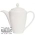 Steelite Simplicity White Harmony Coffee Pot 30oz / 85.25cl pack of 6