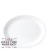 Steelite Simplicity White Oval Plate 13.5