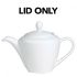 Steelite Spare Lid No2 for Harmony Teapot 21oz / Coffee Pot 30oz pack of 12