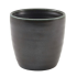 Terra Porcelain Cinder Black Chip Cup 300ml/10.5oz - Pack of 6