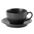 Graphite Bowl Shape Cup 340ml/12oz - Pack of 6