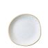 Churchill Stonecast Barley White Organic Round Plate 7.25