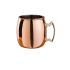 Mezclar Moscow Mule Copper Mug 500ml Curved Side