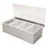 Beaumont Stainless Steel Condiment Holder 4 Compartment