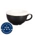 Churchill Monochrome Onyx Black Cappuccino Cup 8oz / 23cl pack of 12