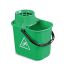 14L Heavy Duty Mop Bucket - Green 