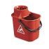 14L Heavy Duty Mop Bucket - Red