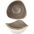 Churchill Stonecast Peppercorn Grey Triangle Bowl 6