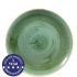 Churchill Stonecast Samphire Green Coupe Plate 10.25