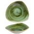 Churchill Stonecast Samphire Green Triangle Bowl 9.25