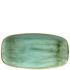 Churchill Stonecast Samphire Green Chefs' Oblong Plate No.4, 13.875x7.375