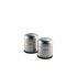 Genware Mini Stainless Steel Salt and Pepper Set 4.5 x 5cm