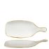 Churchill Stonecast Barley White Handled Paddle 11.125