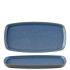 Churchill Emerge Oslo Blue Rectangular Plate 11.75x5.75