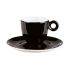 Black Espresso Saucer pack of 12