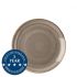 Churchill Stonecast Peppercorn Grey Coupe Plate 6.5