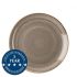 Churchill Stonecast Peppercorn Grey Coupe Plate 8.66