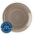 Churchill Stonecast Peppercorn Grey Coupe Plate 10.25