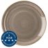 Churchill Stonecast Peppercorn Grey Coupe Plate 11.25