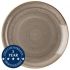 Churchill Stonecast Peppercorn Grey Large Coupe Plate 12.75