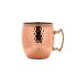 Genware Hammered Barrel Copper Mug 19.25oz (550ml)