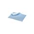 Genware Greaseproof Paper Gingham Blue 25 x 20cm - Pack of 1000