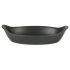 Rustico Carbon Oval Eared Dish 25cm/9.75