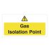Mileta 'Gas Isolation Point' Safety Notice