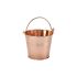 Copper Steel Presentation Bucket 10 X 9cm