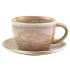 Terra Porcelain Rose Pink Coffee Cup 285ml/10oz - Pack of 6