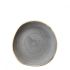 Churchill Stonecast Peppercorn Grey Organic Round Plate 7.25