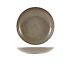 Terra Porcelain Smoke Grey Deep Coupe Plate 21cm/8.25