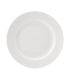 Pure White Wide Rim Plate 6.75