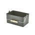 Rectangular Dark Olive Table Caddy 24.5 x 15.5 x 12.5cm